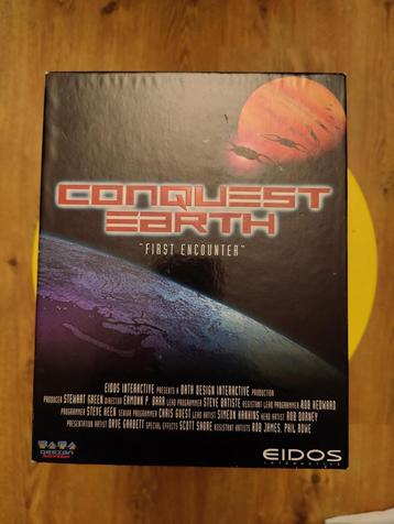 Conquest Earth First encounter - Eidos 97 - Old-school games beschikbaar voor biedingen
