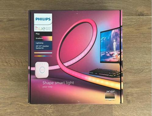 Philips Hue Play Lightstrip Starterkit voor 24-27" monitor, Huis en Inrichting, Lampen | Losse lampen, Nieuw, Led-lamp, Overige fittingen