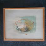 Abstracte compositie van Ad van Liempt, 43 x 53 cm, Ophalen