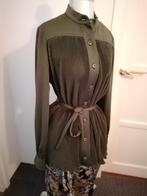 Shubette blouse tuniek plissé groen 38, Kleding | Dames, Blouses en Tunieken, Maat 38/40 (M), Verzenden, Zo goed als nieuw, Groen