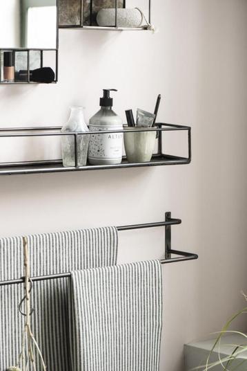 Wandplank / Wandrek Zwart 73 cm Ib Laursen Brooklyn beschikbaar voor biedingen