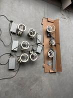 Industriële verlichting, Huis en Inrichting, Lampen | Hanglampen, Gebruikt, Ophalen of Verzenden, Metaal, Minder dan 50 cm