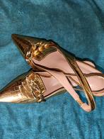 Gouden pumps., Pumps, Overige kleuren, Ophalen of Verzenden, Zo goed als nieuw