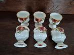 Royal Albert - 6 x eierdopjes - Old Country Roses, Ophalen of Verzenden, Zo goed als nieuw