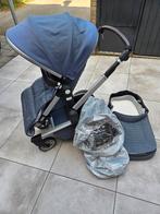 Joolz Day 2 Quadro Blue Kinderwagen, Ophalen, Gebruikt, Overige merken, Met reiswieg