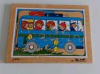 Rolf houten puzzel bus met kinderen (klein prijsje), Kinderen en Baby's, Ophalen of Verzenden, Gebruikt