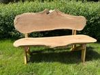 Boomstambank massief hout | 1,2 t/m 2,1 meter | Ook op maat, Ophalen, Nieuw, Hout