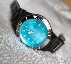 Vibe watch licht blauw silicone band nette, werkende horloge, Ophalen of Verzenden, Zwart, Jongen of Meisje