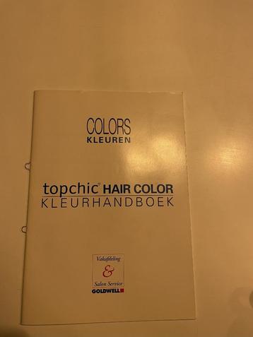 Goldwell Topchic Hair Color – Kleurhandboek / Colors Kleuren beschikbaar voor biedingen
