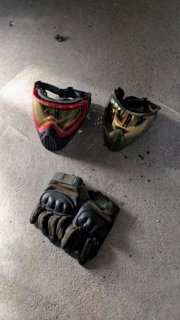 Paintballuitrustingsset beschikbaar voor biedingen