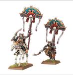 Warhammer tomb kings standard bearer on foot and mounted, Hobby en Vrije tijd, Wargaming, Ophalen of Verzenden, Nieuw, Warhammer