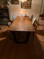 Xooon Danmark eettafel 250x100 plus 6x xooon eettafel stoel, Ophalen, Zo goed als nieuw