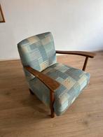 Een echt klassieke fauteuil, om opnieuw te bekleden., Ophalen, Hout, Gebruikt, 75 tot 100 cm
