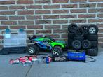 traxxas rustler 4x4 vxl, Hobby en Vrije tijd, Modelbouw | Radiografisch | Auto's, Auto offroad, Zo goed als nieuw, RTR (Ready to Run)