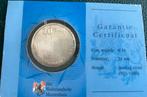 GARANTIE CERTIFICAAT Nederland 10 Euro 2004 Geboortemunt, Zilver, Overige landen, Ophalen of Verzenden, 10 euro