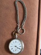 Antique Cylindre 4 Rubis Sterling, Sieraden, Tassen en Uiterlijk, Horloges | Antiek, Ophalen of Verzenden, Zilver, Overige merken