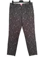 Mooie broek - KYRA & CO - zwart en grijs - Maat 42, Ophalen of Verzenden, Zo goed als nieuw, Maat 42/44 (L), Zwart