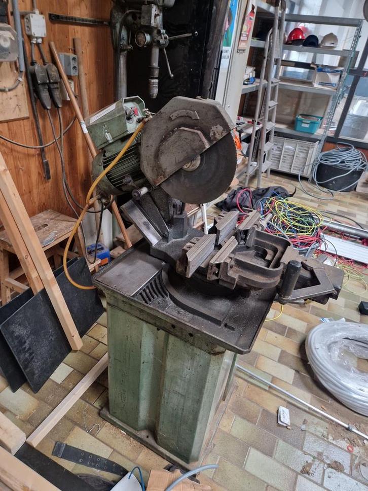 Afkortzaag metaal, Doe-het-zelf en Verbouw, Gereedschap | Overige machines, Gebruikt, Ophalen
