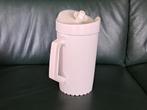 Tupperware – schenkkan met deksel, Ophalen of Verzenden, Gebruikt, Crème, Beker of Kan