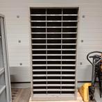 1 x grote vakkenkast / stelling kast, Ophalen, Gebruikt