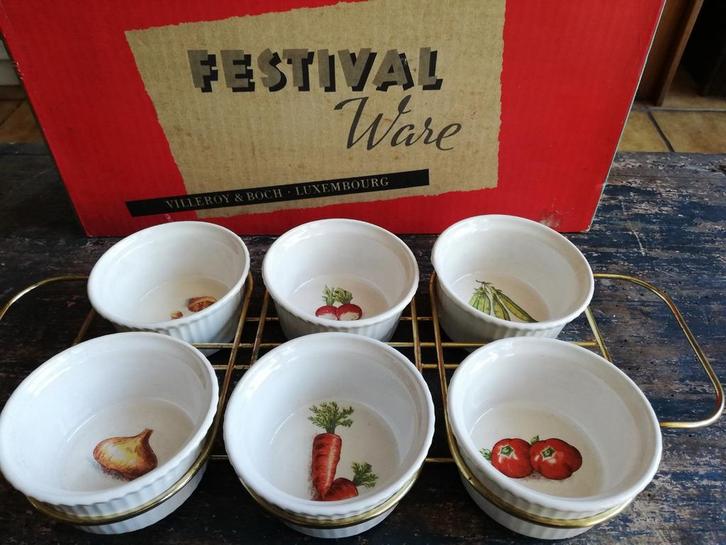 Villeroy & Boch. Luxembourg. Ca 1950. Originele verpakking, Verzamelen, Overige Verzamelen, Zo goed als nieuw, Ophalen