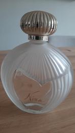 Zeldzame kristallen Nina Ricci flacon (Lalique) 420ml., Ophalen of Verzenden, Gebruikt, Parfumfles