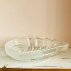 Vintage Mikasa Walther glass wave schaal, Antiek en Kunst, Verzenden