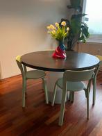 Moooi pedeatal round table 120, Huis en Inrichting, Tafels | Eettafels, Ophalen, Gebruikt, Rechthoekig, 100 tot 150 cm
