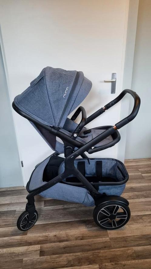 Nuna demi grow, Kinderen en Baby's, Kinderwagens en Combinaties, Gebruikt, Combiwagen, Overige merken, Duowagen, Met reiswieg