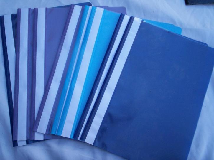 8x SNELHECHTER dun Plastic Inbindkaft compleet  Inbindmappen, Diversen, Schoolbenodigdheden, Zo goed als nieuw, Ophalen of Verzenden