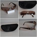 Originele bruine Versace zonnebril dames incl. etui, Overige merken, Zonnebril, Bruin, Ophalen of Verzenden