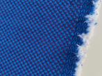 BYBORRE restant meubelstoffen Alex Blue: (konings)blauw+rood, Wol, Blauw, 120 cm of meer, Ophalen of Verzenden