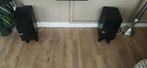 KEF Q100 luidsprekers, zgan, Audio, Tv en Foto, Luidsprekers, Zo goed als nieuw, 120 watt of meer, Front, Rear of Stereo speakers