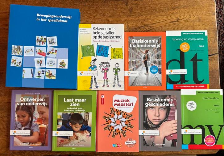 Studieboeken PABO lerarenopleiding, Boeken, Studieboeken en Cursussen, Zo goed als nieuw, HBO, Alpha, Ophalen of Verzenden