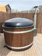 Houtgestookte hottub van Fins sparrenhout - Kiramy Breezy, Tuin en Terras, Bubbelbaden en Hottubs, Gebruikt, Wanroijseweg 36a 5451HA Mill, Nederland