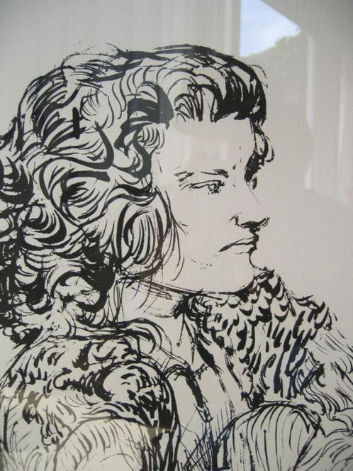 Peter Klashorst Zeefdruk, titel 'Parijs', Antiek en Kunst, Kunst | Litho's en Zeefdrukken, Ophalen