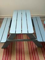 Picknicktafel kinderen met bak, Ophalen, Zo goed als nieuw, Rechthoekig, Hout
