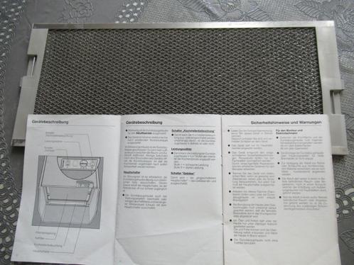 Filter voor Miele Afzuigkap DA76/1, Witgoed en Apparatuur, Afzuigkappen, Gebruikt, 200 tot 400 m³ per uur, Ophalen