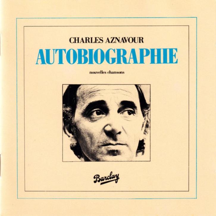 Charles Aznavour – Autobiographie, Cd's en Dvd's, Cd's | Franstalig, Zo goed als nieuw, Verzenden