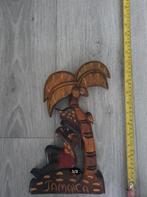 Fraai houten wandbord JAMAICA - handwerk, Ophalen of Verzenden
