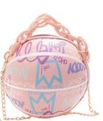 Hand tas basketbal vorm, Ophalen of Verzenden, Nieuw, Roze, Schoudertasje