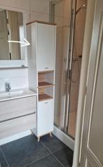 Badkamermeubel - Hoge kast met open vakken, Ophalen, (Half)hoge kast, Minder dan 50 cm, Gebruikt