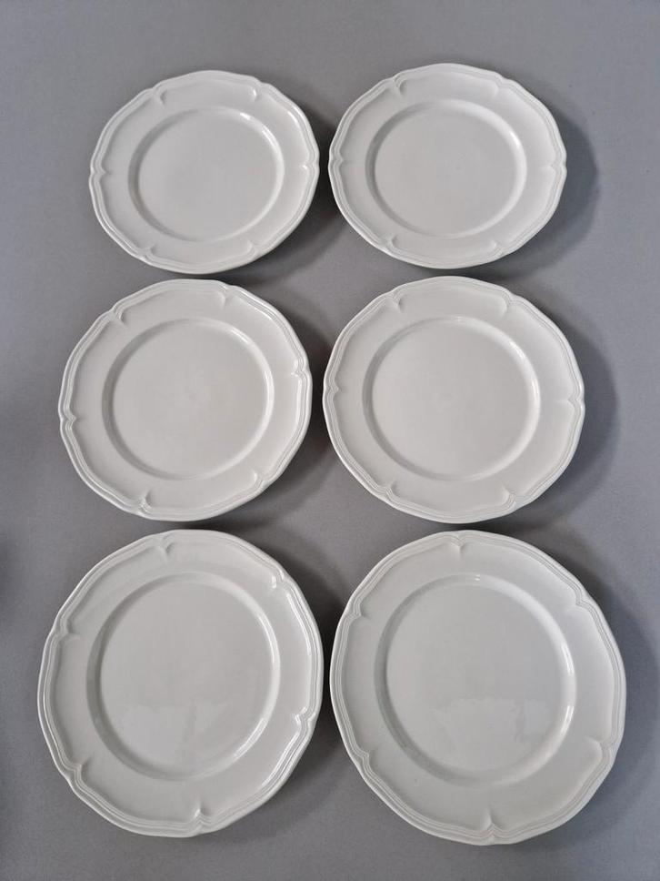 6 gebaksbordjes Villeroy en Boch Manoir in Nieuwstaat, Huis en Inrichting, Keuken | Servies, Nieuw, Bord(en), Overige stijlen
