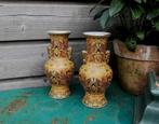 Japans aardewerk vaasjes +-22cm hoog set Miekje's, Antiek en Kunst, Antiek | Keramiek en Aardewerk, Ophalen
