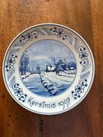 Porceleyne Fles, Kerstbord 1997, Delfts Blauw 18 centimeter, Antiek en Kunst, Antiek | Wandborden en Tegels, Ophalen of Verzenden