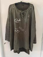 Groene Jurk Rock Star Print Maat 54, Ophalen of Verzenden, Zo goed als nieuw, Groen, Jurk
