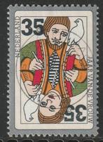 Nederland 1975 1075 Jaar vd vrouw, Gest, Postzegels en Munten, Postzegels | Nederland, Ophalen of Verzenden, Na 1940, Gestempeld
