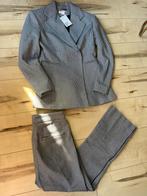 Houndstooth pak 34/36, H&M, Kostuum of Pak, Zwart, Nieuw