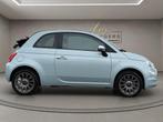 Fiat 500C 1.0 Hybrid Club 2023 BLAUW | Cabrio | Apple CarPla, Auto's, Fiat, Stof, Gebruikt, Euro 6, Handgeschakeld