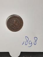 Halve cent 1898 koningin Wilhelmina, Postzegels en Munten, Munten | Nederland, Ophalen of Verzenden, Koningin Wilhelmina, Overige waardes